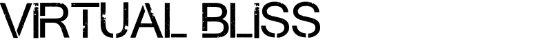 Virtual Bliss Font