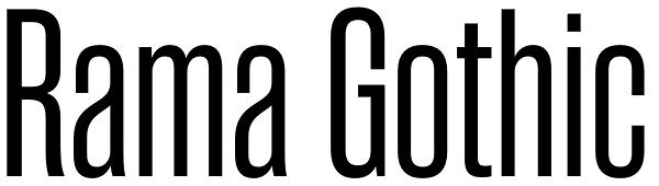 Rama Gothic Font