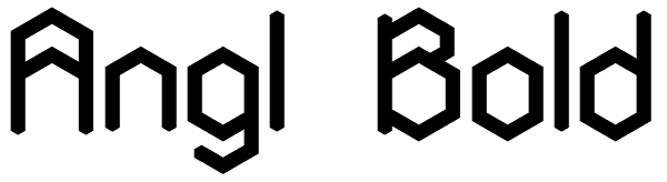 Angl Bold Font