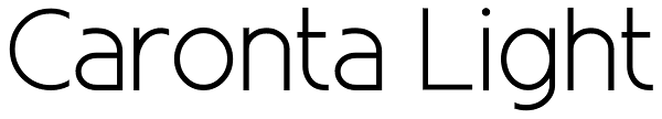 Caronta Light Font