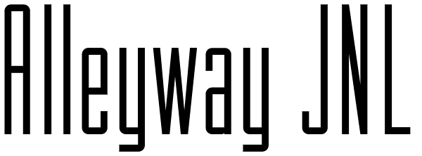 Alleyway JNL Font