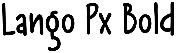 Lango Px Bold Font