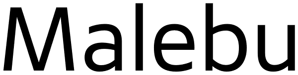 Malebu Font