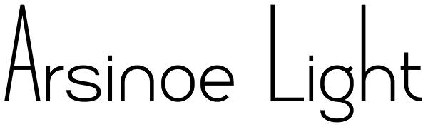 Arsinoe Light Font