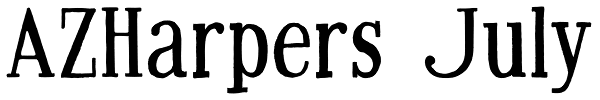 AZHarpers July Font