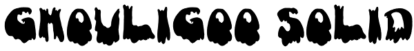 Ghouligoo Solid Font