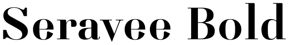 Seravee Bold Font