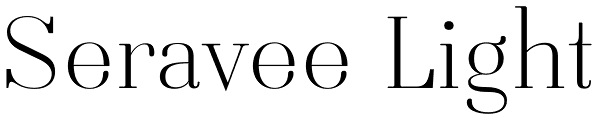 Seravee Light Font