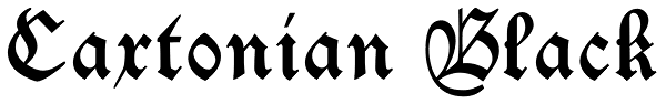 Caxtonian Black Font