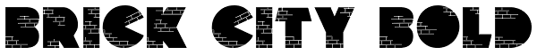 Brick City Bold Font