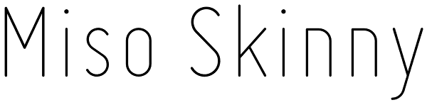 Miso Skinny Font