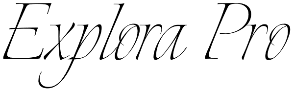 Explora Pro Font