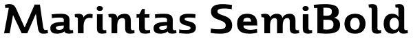 Marintas SemiBold Font