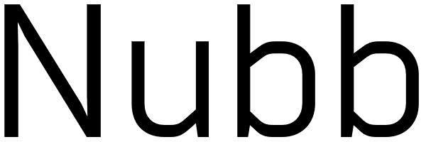 Nubb Font