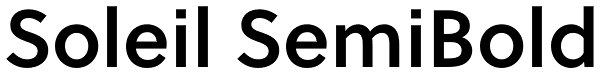 Soleil SemiBold Font