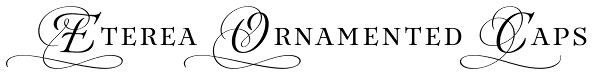 Eterea Ornamented Caps Font