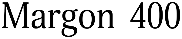 Margon 400 Font