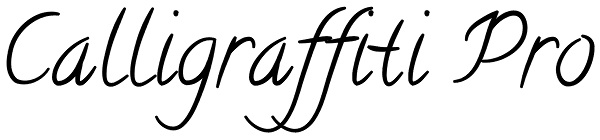 Calligraffiti Pro Font