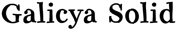 Galicya Solid Font