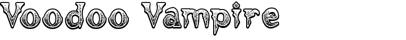 Voodoo Vampire Font