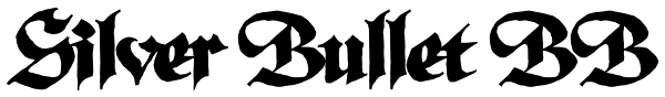 Silver Bullet BB Font