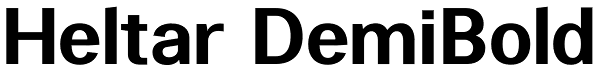 Heltar DemiBold Font