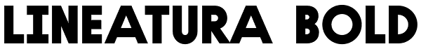 Lineatura Bold Font