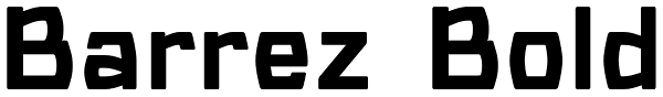 Barrez Bold Font