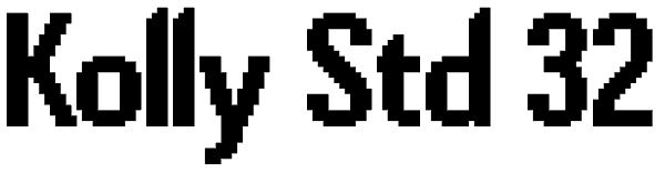 Kolly Std 32 Font