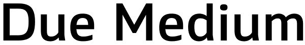 Due Medium Font