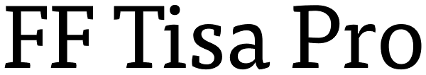 FF Tisa Pro Font