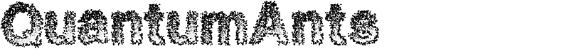 QuantumAnts Font