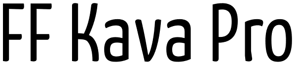 FF Kava Pro Font