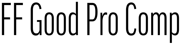 FF Good Pro Comp Font