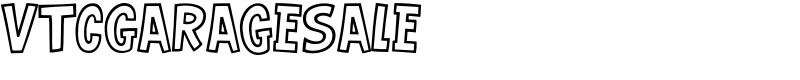 VTCGarageSale Font