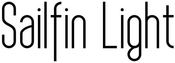 Sailfin Light Font