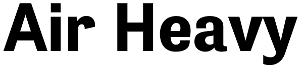 Air Heavy Font