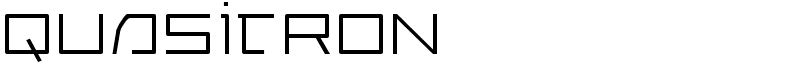 Quasitron Font