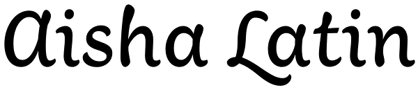 Aisha Latin Font