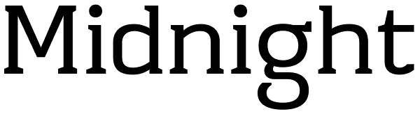 Midnight Font