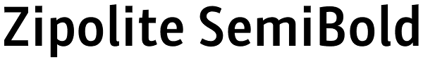 Zipolite SemiBold Font