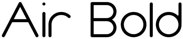 Air Bold Font