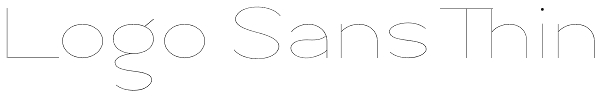 Logo Sans Thin Font