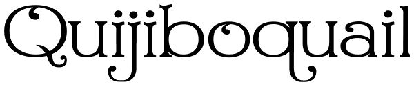 Quijiboquail Font