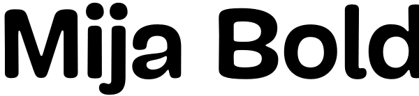 Mija Bold Font