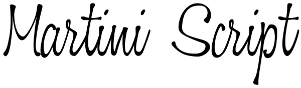 Martini Script Font