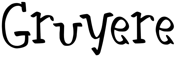 Gruyere Font