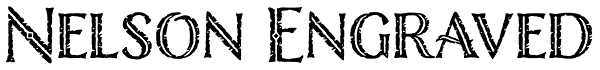 Nelson Engraved Font