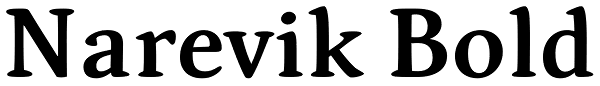 Narevik Bold Font