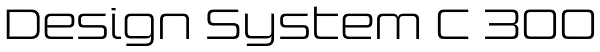 Design System C 300 Font